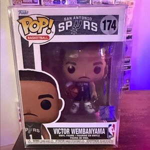 Funko Pop San Antonio Spurs Purple and Black Figure